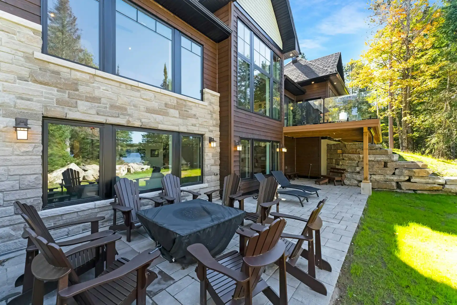 Exterior and patio