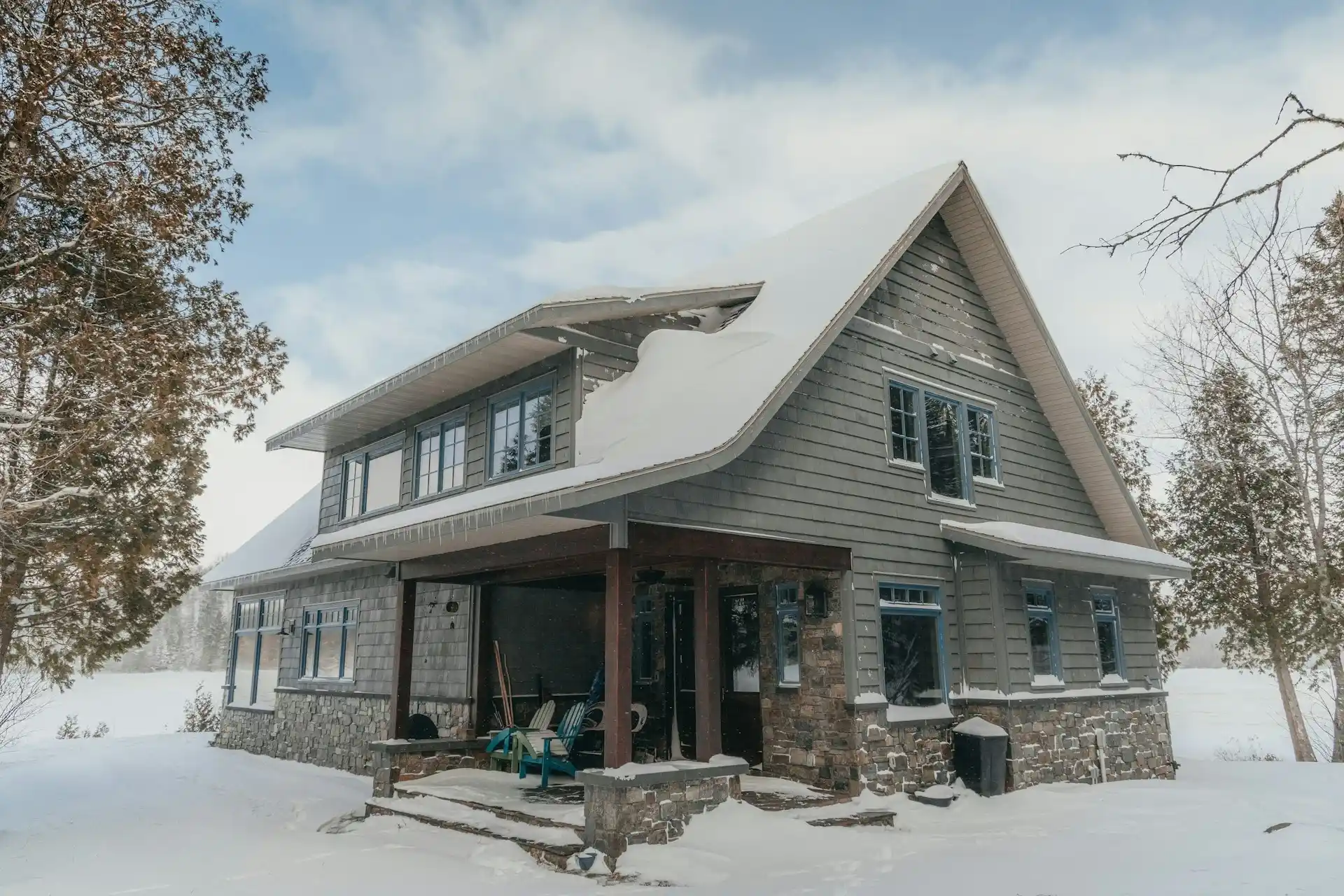 New home exterior